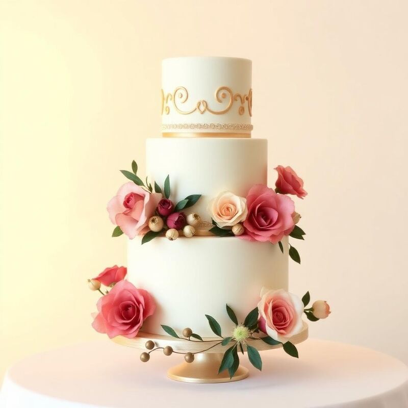 Custom wedding cakes